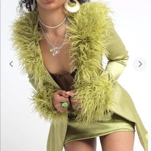 Elsie and Fred green Jacket